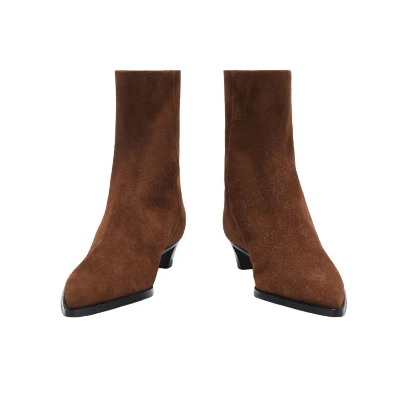 Aeyde Harriet Ankle Boots 3cm Women's Brown-2