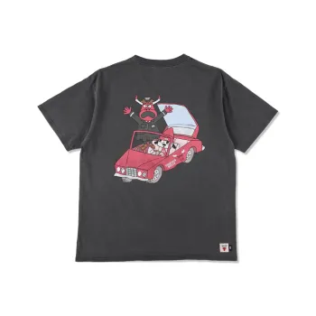 Nba X WIND AND SEA NBA X PARAPPA THE RAPPER Collaboration T-Shirts Unisex Black