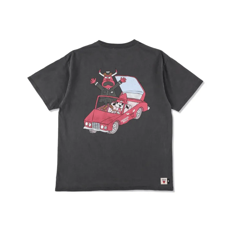 Nba X WIND AND SEA NBA X PARAPPA THE RAPPER Collaboration T-Shirts Unisex Black-0