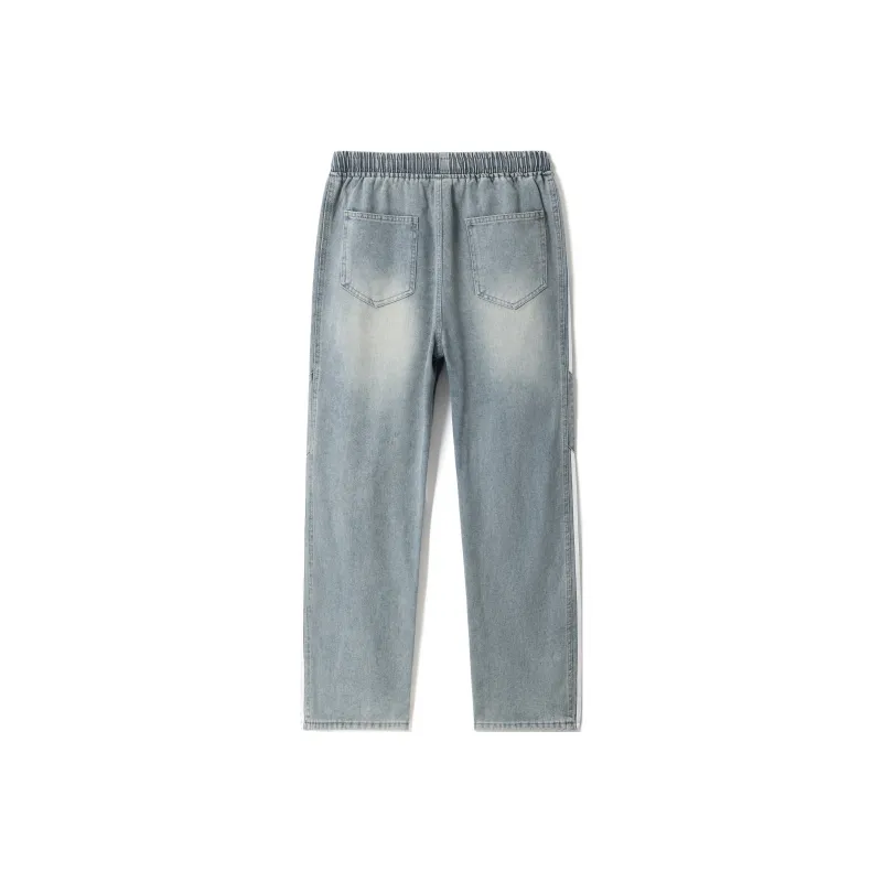 ZWWWZ Jeans Unisex Vintage Blue-1