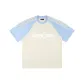 Apricot & Light Blue