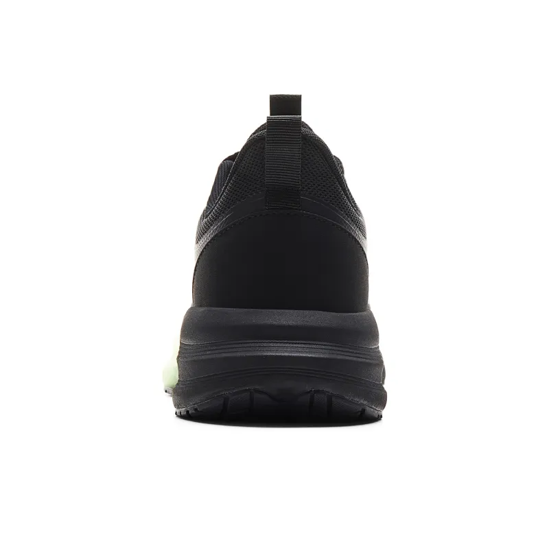 PEAK Cushioning Rebound Lightweight Breathable Low Top Running Shoes Men's Black-3
