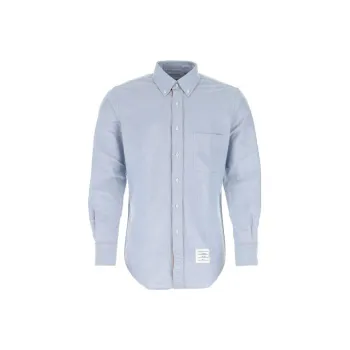 THOM BROWNE Collared Button Up Oxford Shirt