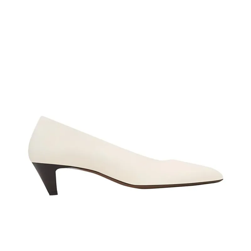 NEOUS Fera Cone Heel High Heels 4cm Women's Milk White-1