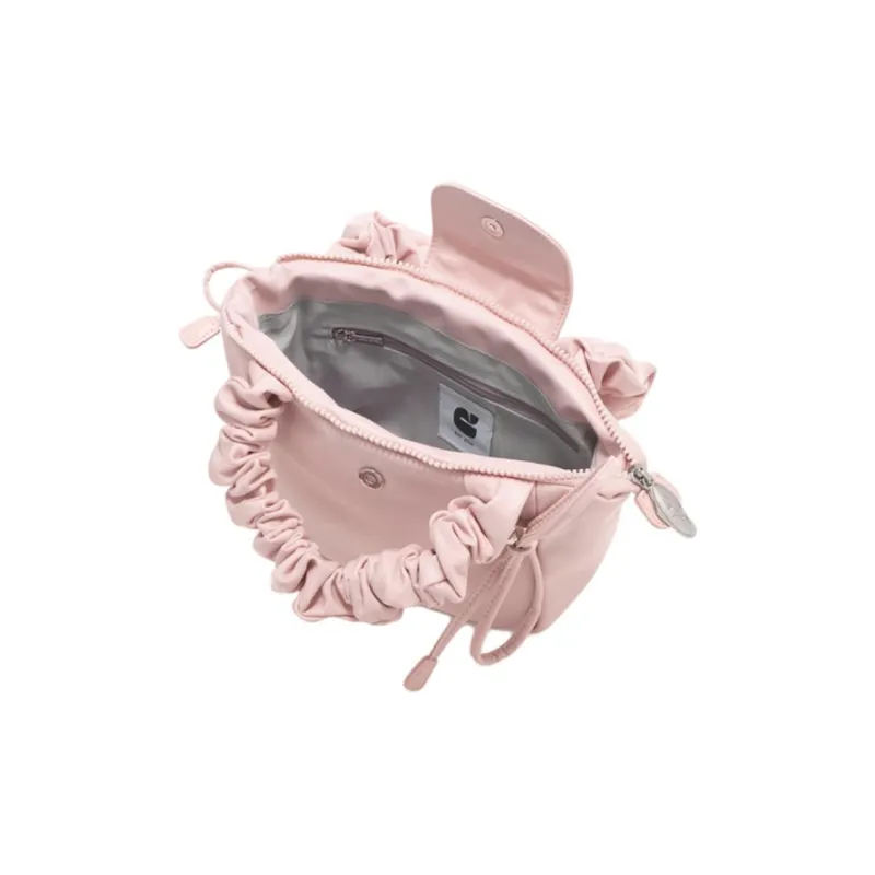 CARLYN Nylon One Shoulder Handbag Mini Women's Black/White/Pink/Blue-20