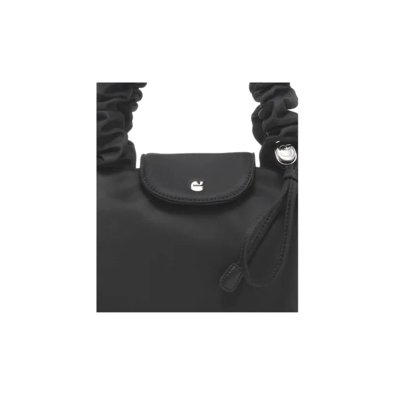 CARLYN Nylon One Shoulder Handbag Mini Women's Black/White/Pink/Blue-5