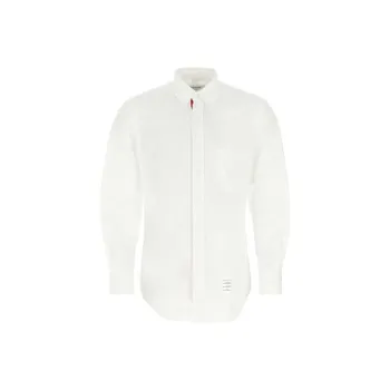 THOM BROWNE Rwb Detailed Long Sleeved Shirt