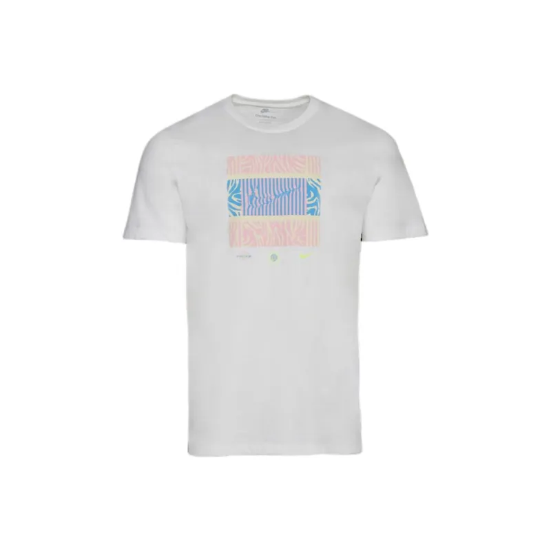 Nike T-Shirts Men White-0