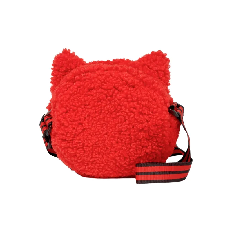 Mini Rodini Polyester Crossbody Bag, Shoulder Bag Mini Women's Red-1