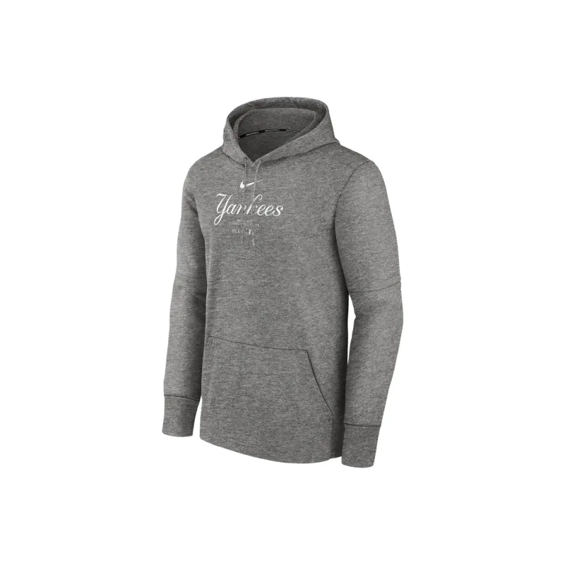 Nike New York Yankees Authentic Collection Practice Men's Nike Therma Mlb Pullover Hoodie-0