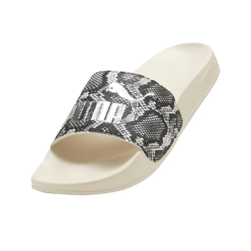PUMA Leadcat 2.0 Composite Sole Slip Resistant Slide Slippers Women's Vintage Silver-2