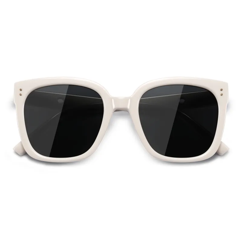 Wood Premium TR/Memory Plastic Square Sunglasses Unisex-3