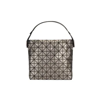 ISSEY MIYAKE PVC Polyvinyl Chloride Resin One Shoulder Handbags Women's Silver