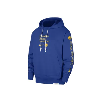 Nike Golden State Warriors Standard Issue Courtside Men's Nike Dri FIT Nba Hoodie