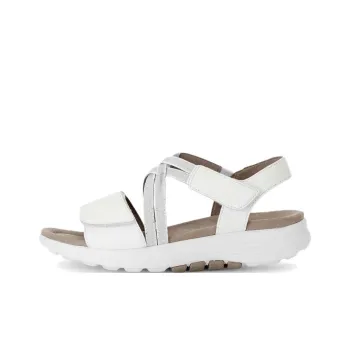 Gabor Rollingsoft Beach Sandals Women's White