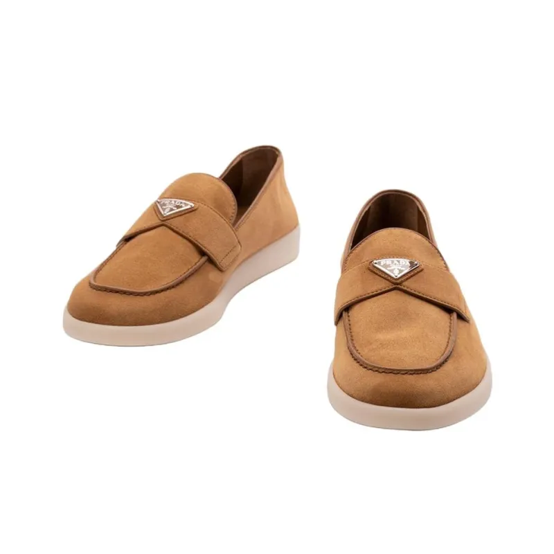 PRADA Loafers Men Camel-2