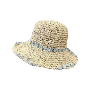 DZP Paper Reed Sun Protection Hats Unisex