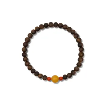 RIXIANGWAN Fragrance Agarwood Bracelets Unisex