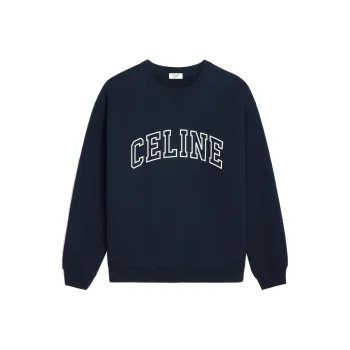 CELINE Loose Sweatshirt In Cotton Fleece