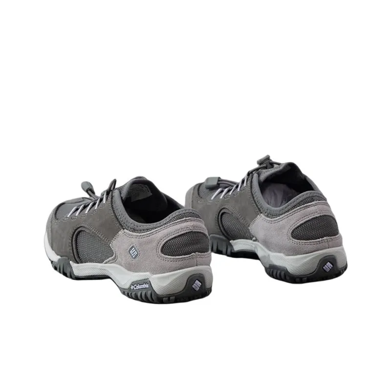 Columbia Wear Resistant Breathable Support Balance Low Top Trekking Shoes Women's Black Gray-2