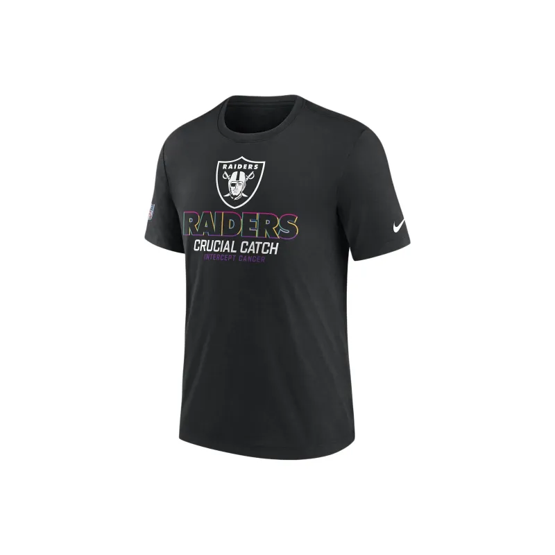 Nike Las Vegas Raiders Crucial Catch Men's Nike Nfl T Shirt-0