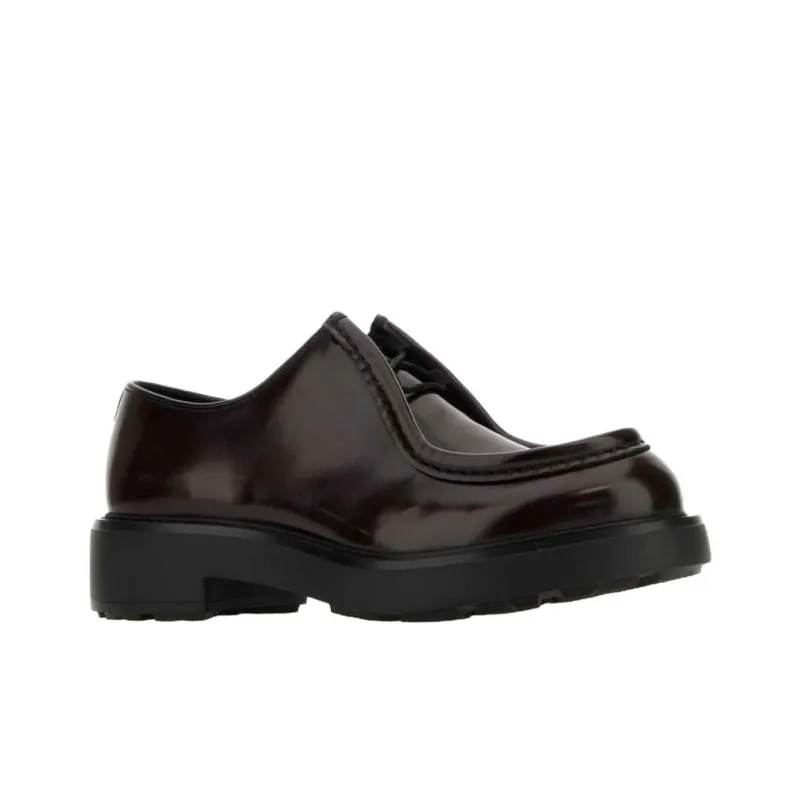 PRADA Diapason Casual Shoes Men's Dark Brown-2