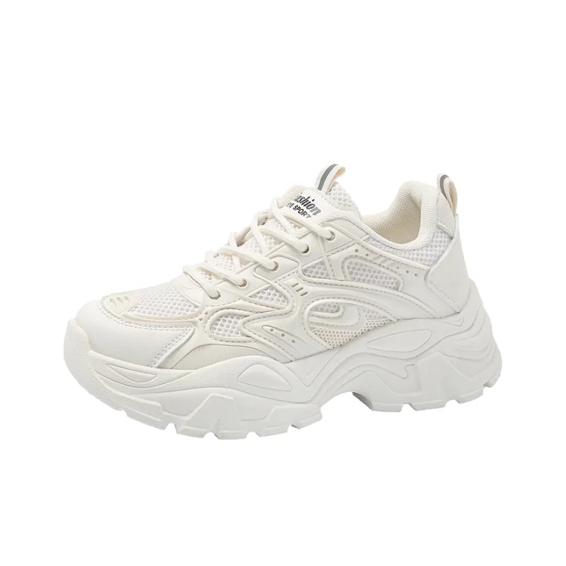 Puppytown Anti Slip Wear Resistant Low Top Chunky Sneakers Women's-6