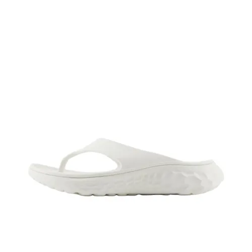 New Balance FFT Abrasion Resistant Slip Resistant Flip Flops Women's White