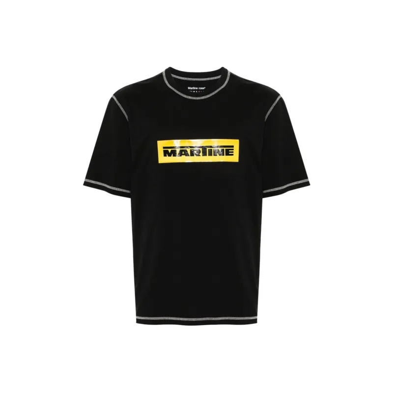 Martine Rose Raglan Shrunken T Shirt-0