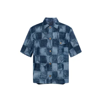 LOUIS VUITTON New Quarterly Products Of LV Shirts Men