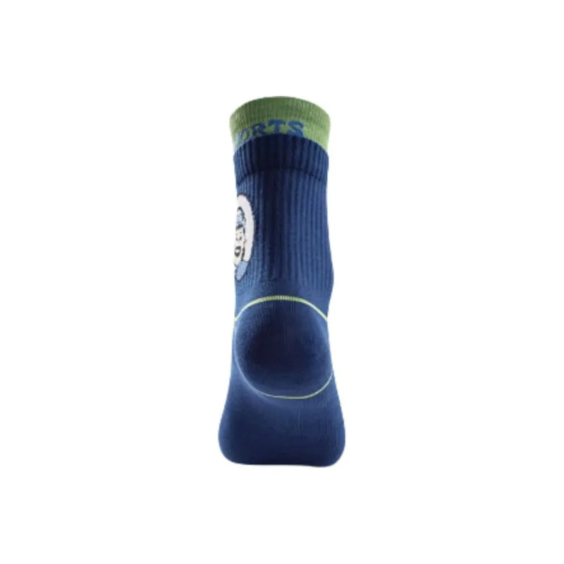 CHAOJIANTA x ZOLA Knee High Socks Unisex 1 Pack Deep Navy Blue-1