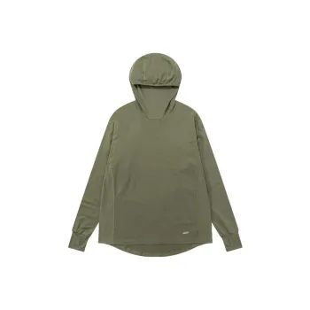 KEEN HARVEST TECH MULCH NECK HOODIE Sweatshirt Unisex Pine Seaweed Green