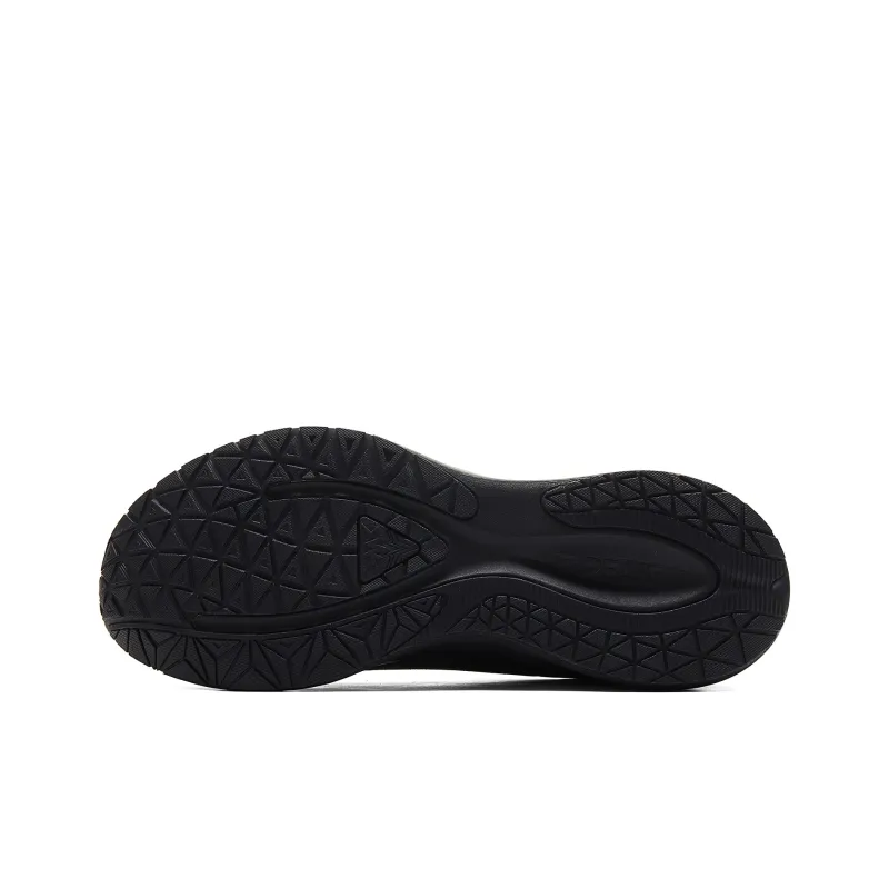 PEAK Cushioning Rebound Lightweight Breathable Low Top Running Shoes Men's Black-4