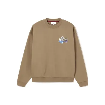 LACOSTE Sweatshirts Men Khaki