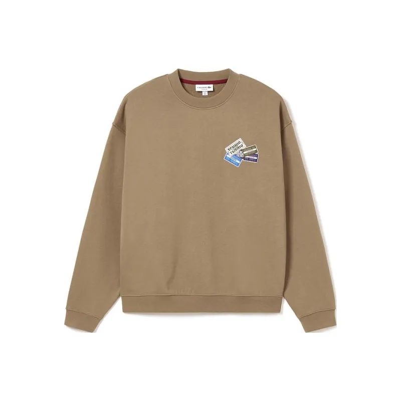 LACOSTE Sweatshirts Men Khaki-0