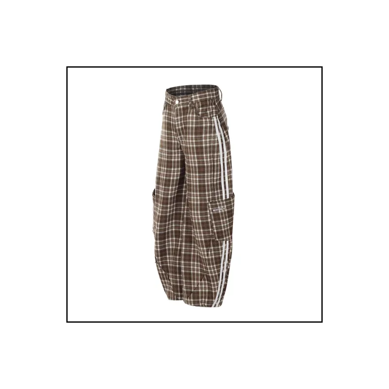 Chisportate Casual Pants Unisex Coffee-2
