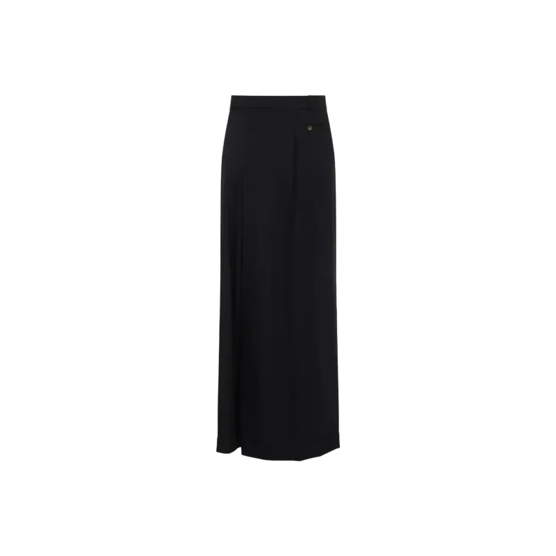 MOSCHINO Pleat Detailed Long Skirt-1