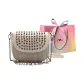 White without Charm-Shopping Bag