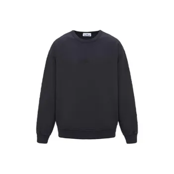 STONE ISLAND Embroidered logo Crewneck Sweatshirt
