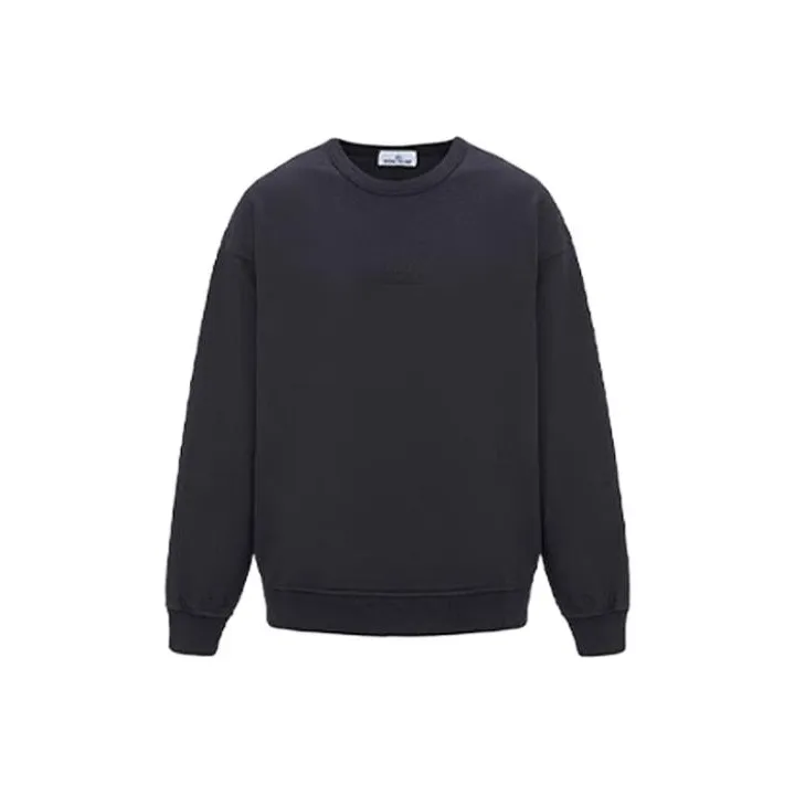 STONE ISLAND Embroidered logo Crewneck Sweatshirt-0