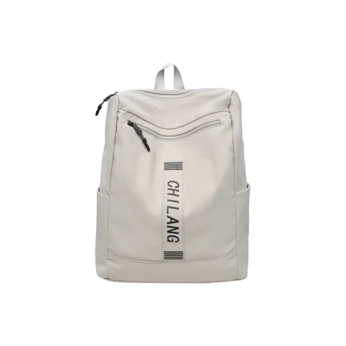 GOBLIN SHARKS 1759 Nylon Backpack Unisex Light Gray, Black, Green, Pink, Purple, Khaki
