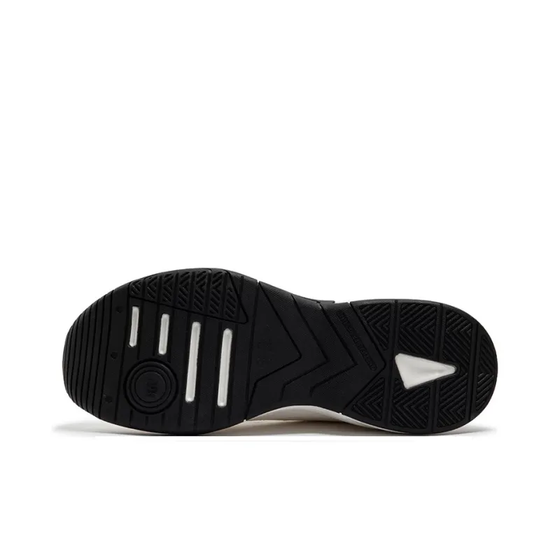 361° Sailing Series Breathable And Wear resistant Low Top Chunky Sneakers Men's White Black-4