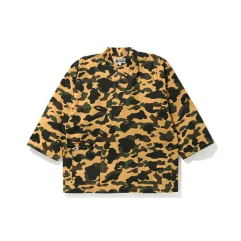 A BATHING APE 1st Camo Kimono Shirt