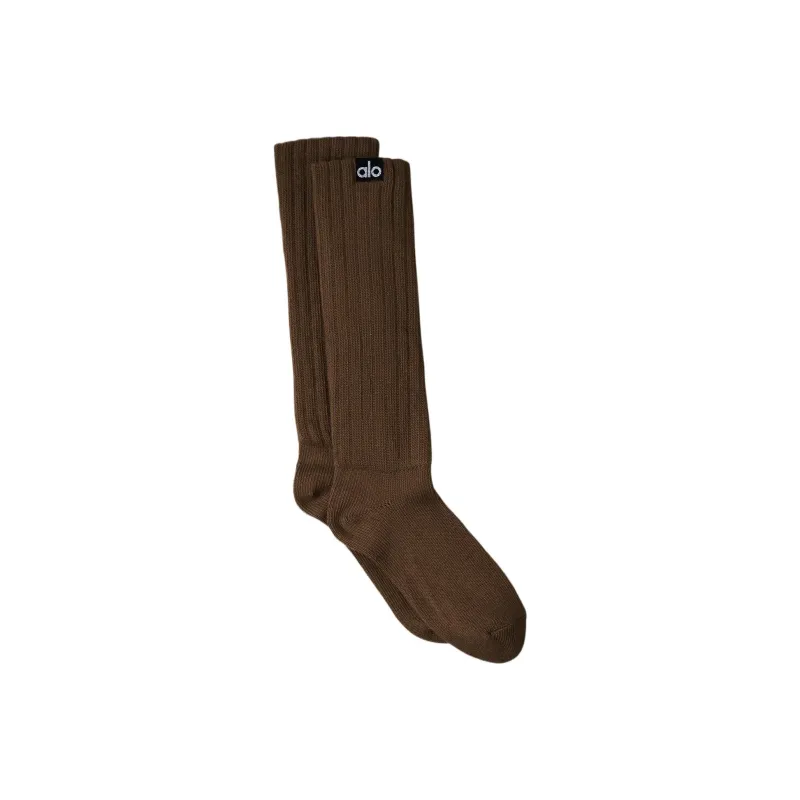 Alo Yoga Knee High Socks Unisex 1 Pack-22