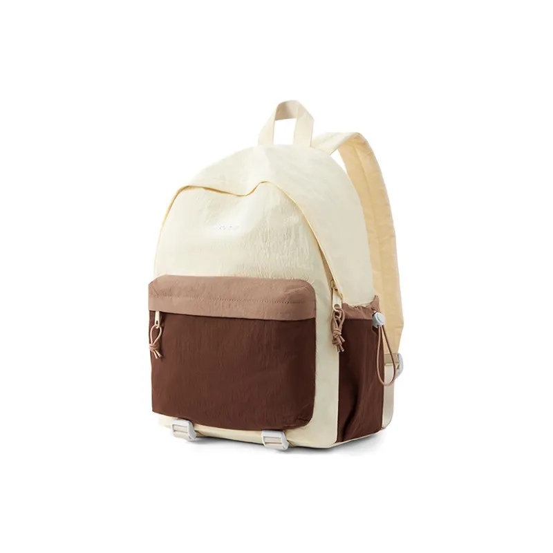 MR.ACE HOMME Fabric Backpack Unisex Breeze Blue/Chestnut Brown/Coconut Green/Beige Gray Purple-13
