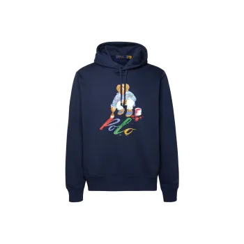 Polo Ralph Lauren Bear Printed Drawstring Hoodie