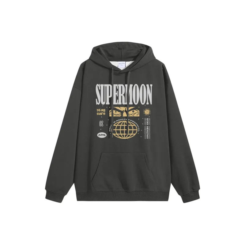 SUPERMOON Sweatshirts Unisex-12