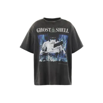 SAINT Mxxxxxx X Ghost In The Shell Short Sleeve T shirt