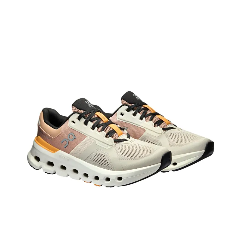On Cloudrunner 2 Anti Slip Wear Resistant Low Top Casual Running Shoes Women's Gray-2
