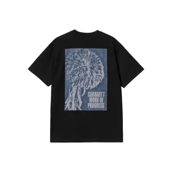 Carhartt WIP FW24 S/S Chrysanthemum T Shirt T Shirt Men's Black